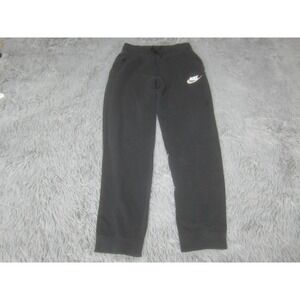 Nike Sweatpants Boys XL Black Straight Athletic Casual w/Pockets Fleece